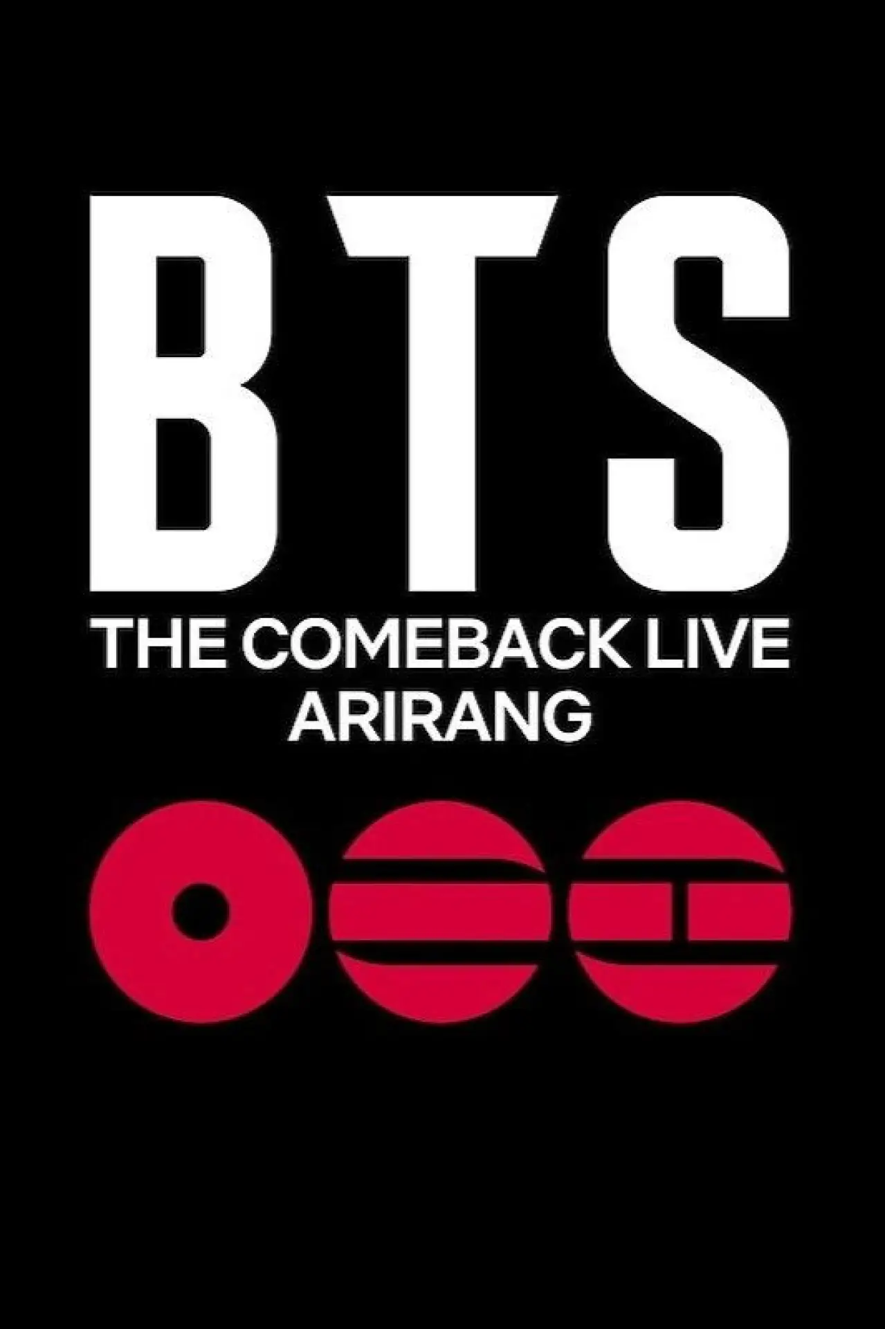 Movie poster "BTS THE COMEBACK LIVE | ARIRANG"